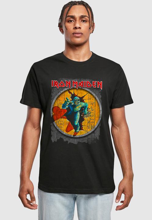 Produktbild Merchcode Powerslave - Mummy Circle Ripped Paper T-Shirt - 190105 (S)