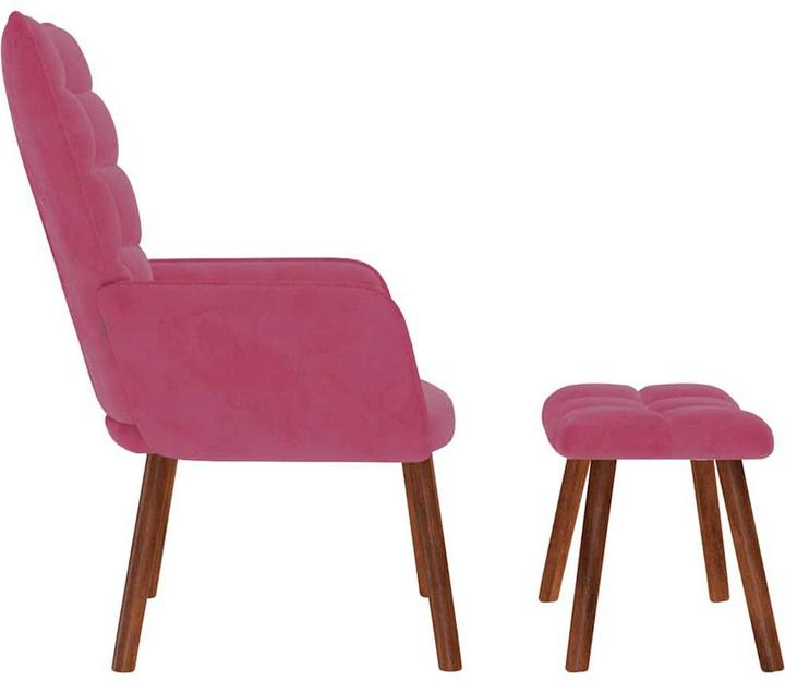 Produktbild vidaXL Entspannungsstuhl mit Hocker