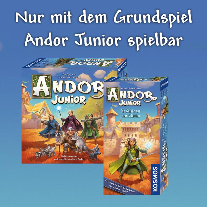 Produktbild Kosmos Andor Junior - Die Gefahr aus dem Schatten (Deutsch, 2 - 4 Spieler)