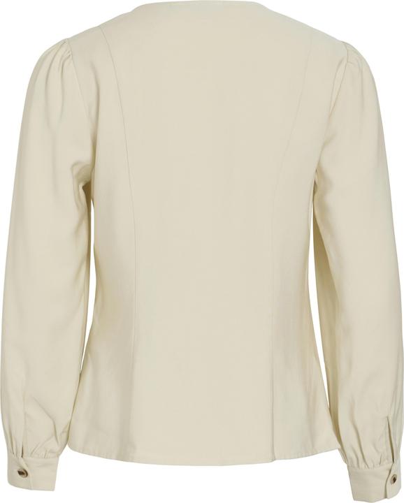 Actual product image Vila V-Ausschnitt Oberteil mit langen Ärmeln (42)