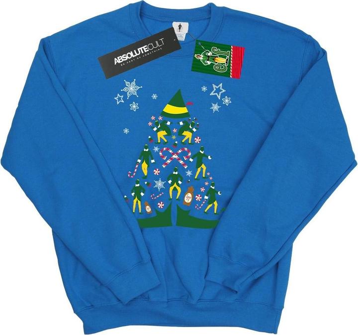 Elf Christmas Tree Sweatshirt