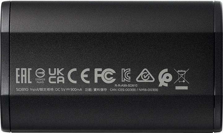 Actual product image Adata Dysk SSD External SD810 USB3.2C /s Black (4 TB)