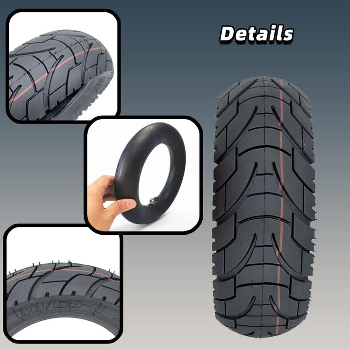Actual product image Msuitable 10 Zoll E-Scooter Off-Road Reifen