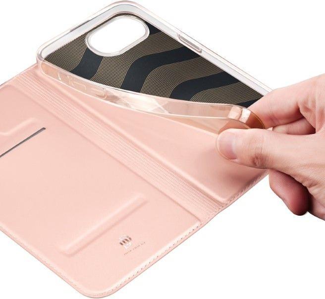 Produktbild Dux Ducis iPhone SE (2025) Cover with Card Slot - Rose gold (Apple iPhone 16e)
