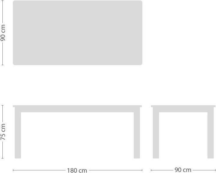 Image du produit JanKurtz Cana (180 x 90 x 75,5 cm)