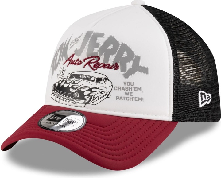 Actual product image New Era A-Frame Mesh Trucker Cap - TOM & JERRY