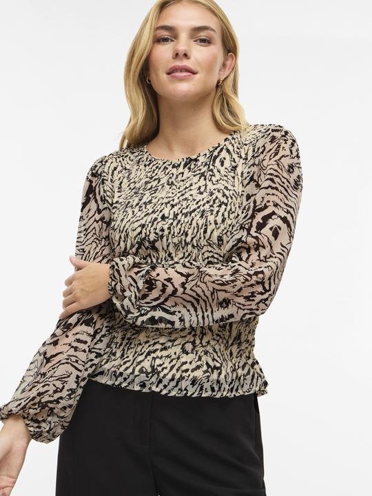 Immagine prodotto Vila VIFALIA Langarm Gesmoktes Oberteil (34)