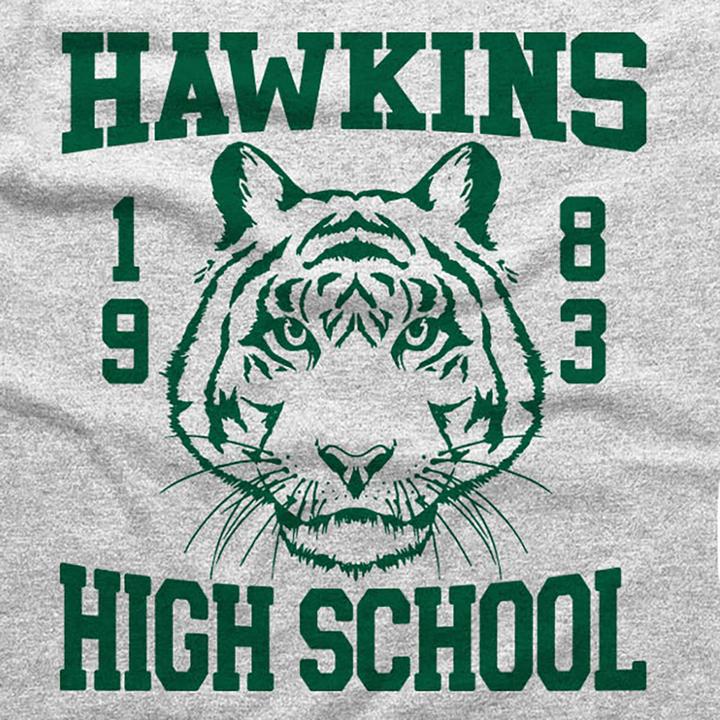 Produktbild Universal Textiles Hawkins High School TShirt (XXL)