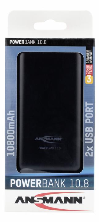 Productafbeelding Ansmann Powerbank 10.8 (10800 mAh, 40 Wh)