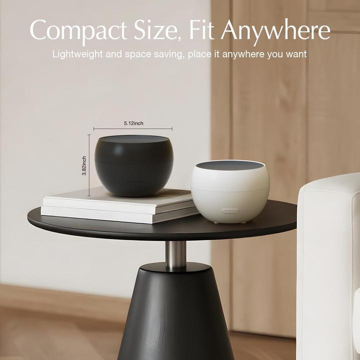 Produktbild Fellhof Aroma Diffuser mit Flammeneffekt, 2er-Set (150 ml)