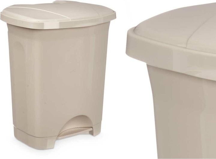 Produktbild Natec Papierkorb mit Pedal Beige Kunststoff 10 L (8 Stück) (10 l)