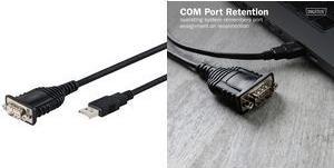 Immagine prodotto Digitus USB auf DB9 RS232 Kabel mit FT232RNL (1.80 m)