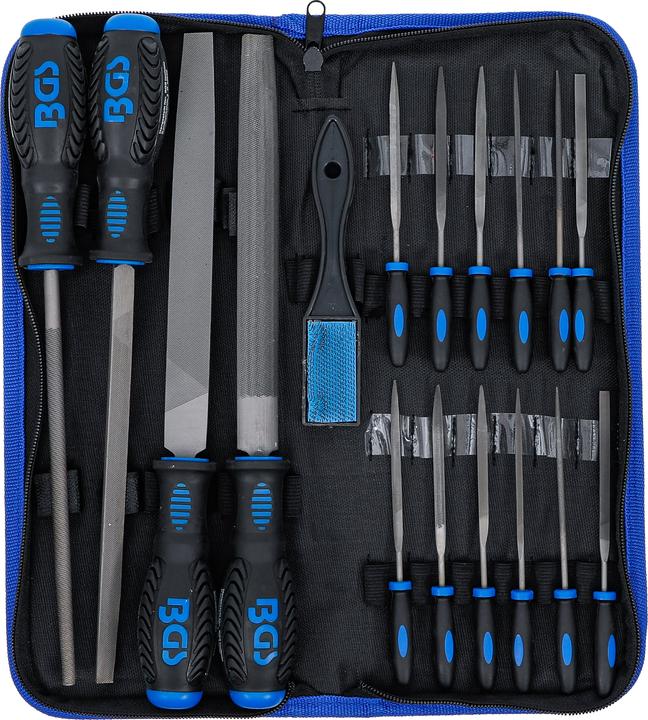 BGS Set di lime da officina e lime ad ago (320 mm)