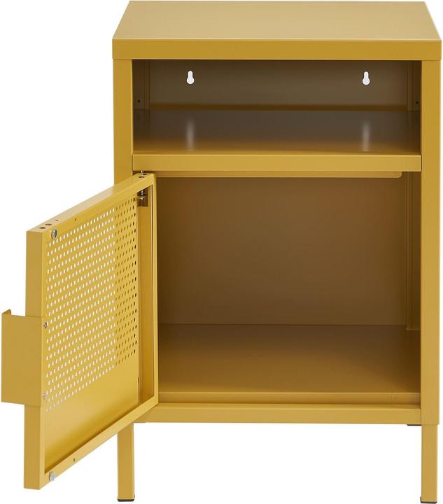 Immagine prodotto Pantone Nachttisch Metall senfgelb 40cm (40 x 35 x 58 cm)