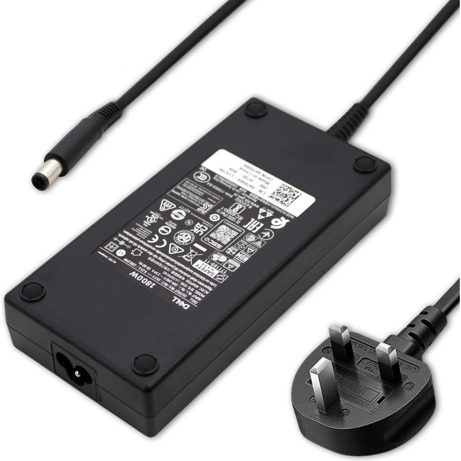 Dell AC Adapter, 180W, 19.5V, 3 (180 W), Notebook Netzteil