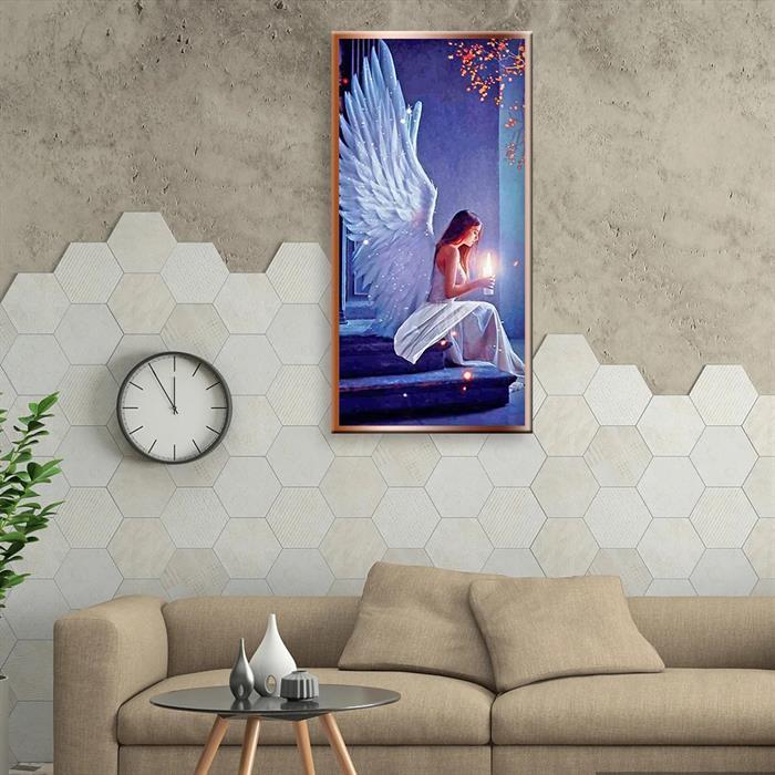 Actual product image Shenzhen Diamond Painting Engel 39 x 79 cm