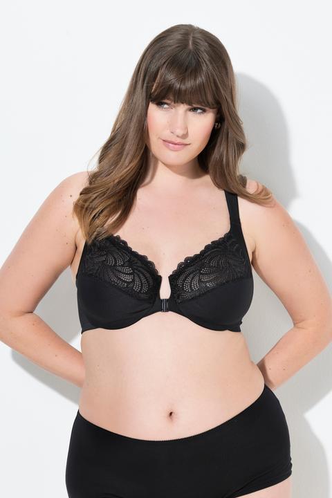 Actual product image Ulla Popken Front Close U-Plunge Underwire Bra (95 G)