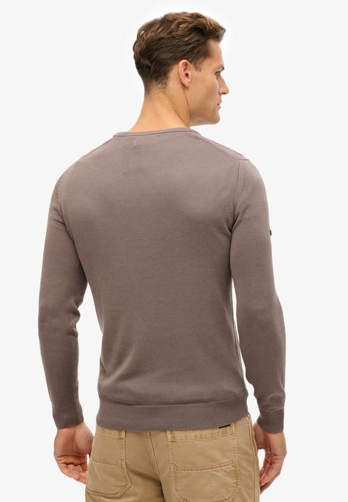 Produktbild Superdry Leichtes Essentials Strick-Sweatshirt mit Rundhalsausschnitt (XXL)
