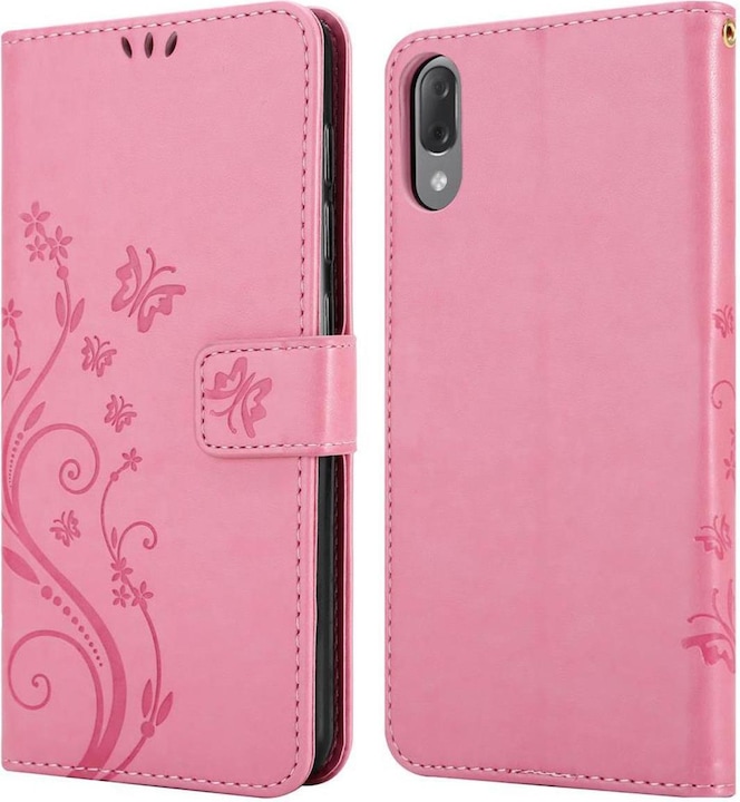 Produktbild Cadorabo Flower Book Cover (Sony Xperia L3)