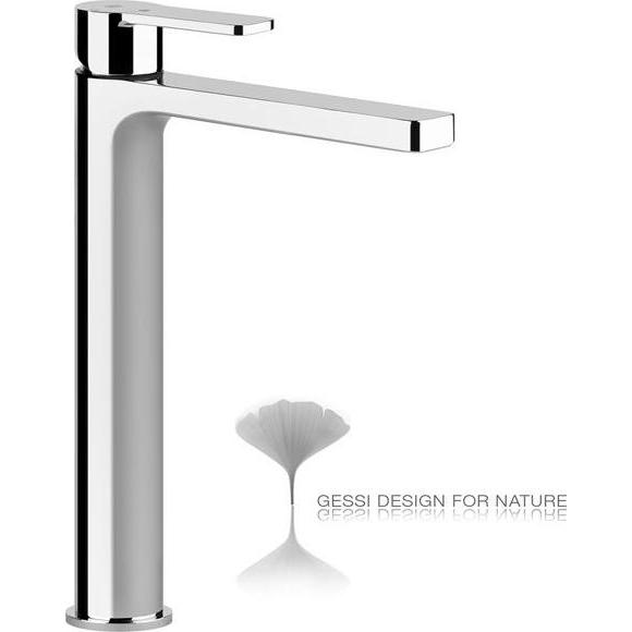 Gessi, Badarmatur, Emporio Corso Venezia, ÖKO-Waschtisch-Einhebelmischer hohe Version 249 mm, mit Ablaufgarnitur