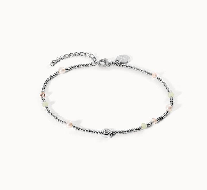 Purelei Sundial Shell Fusskettchen (Edelstahl)