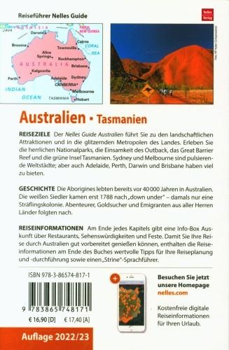 Produktbild Nelles Guide Reiseführer Australien - Tasmanien (Deutsch, Nelles/, 2021)