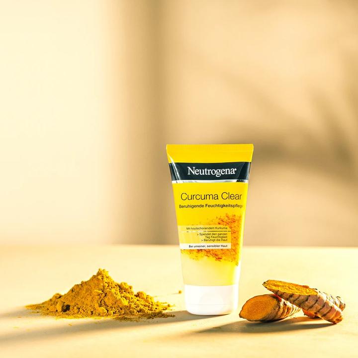 Actual product image Neutrogena Curcuma Clear Soothing Moisturiser (75 ml, Day cream)