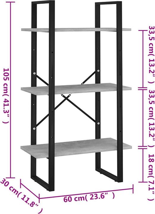 Produktbild vidaXL Lagerregal
