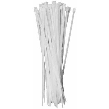 Con:P, Fascette, 50 fascette per cavi trasparenti (Fascette in plastica, 1 pz.)