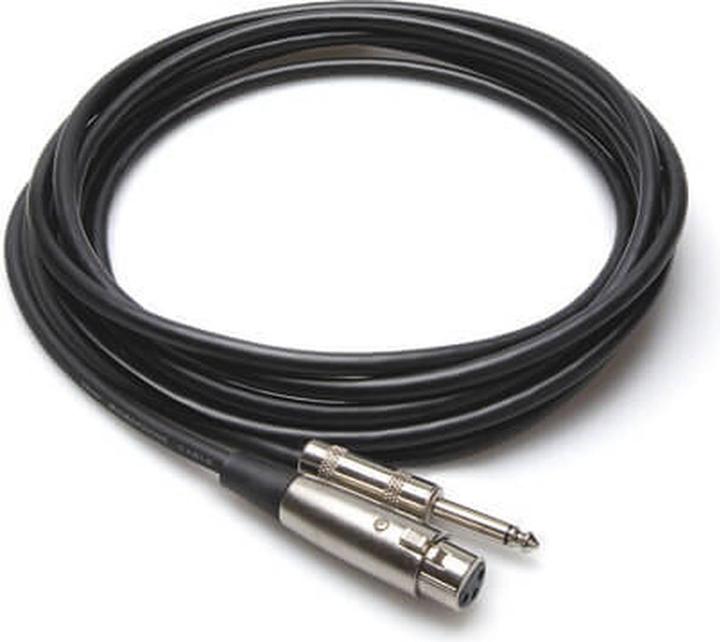 Immagine prodotto Hosa MCH-125 Microphone Cable XLR3F To 1/4 In TS 25 FT (MCH-125) (7.62 m)