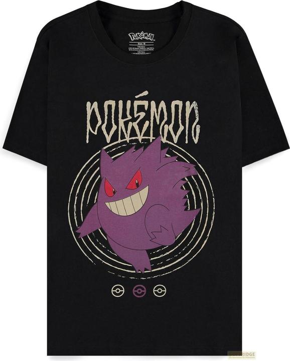 Pokémon Gengar Rock Men's Short Sleeved Tshirt (XL)