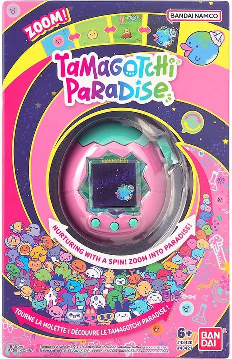 Produktbild Bandai Tamagotchi Paradise Land pink (Deutsch, Spanisch, Chinesisch, Französisch, Koreanisch, Japanisch, Italienisch, Portugiesisch, Englisch)