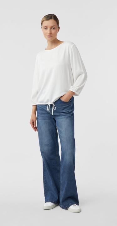 Immagine prodotto Comma Bluse Viskosebluse mit Tunnelzug am Bund (44)