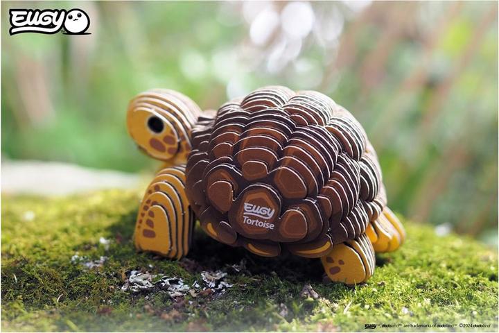 Actual product image Eugy 3D craft kit tortoise (MQ6)