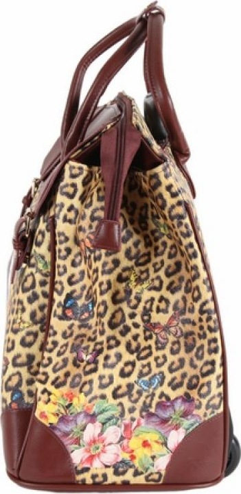 Actual product image Nicole Lee Rolling Business" New York travel bag