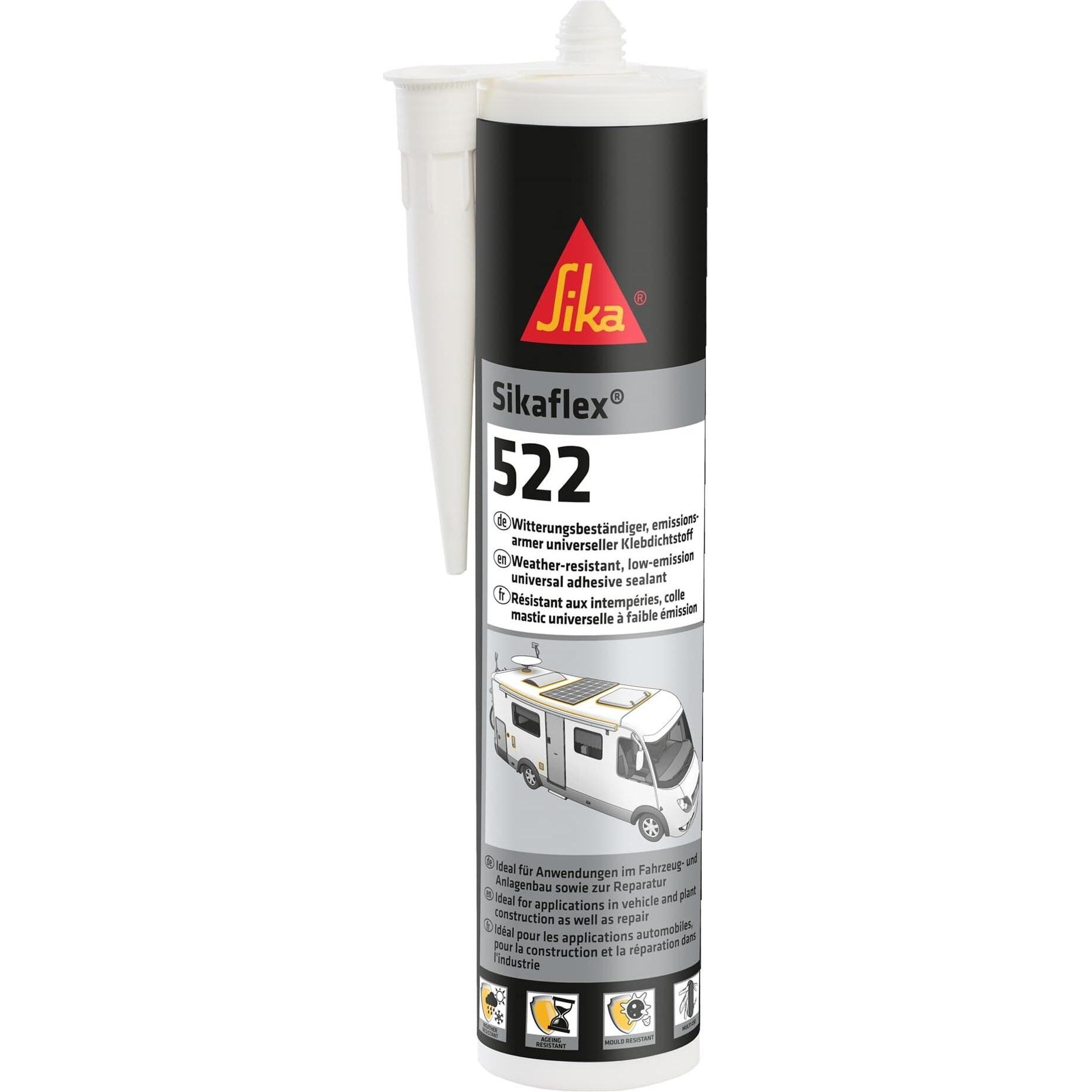 Sika, Colla, Sikaflex-522 (480 g, 300 ml)
