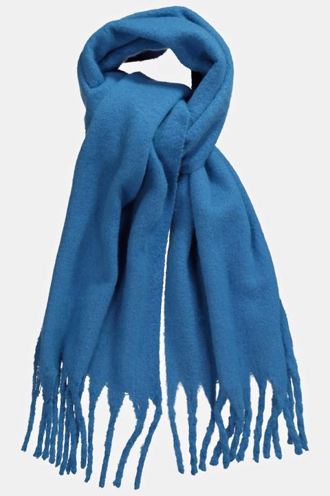 Immagine prodotto Ulla Popken Sciarpa, colore fluo, maglia bouclé, frange