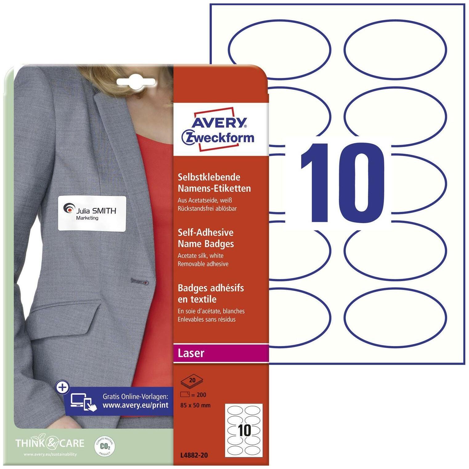 Avery Im Namen der Labels (L4882-20)