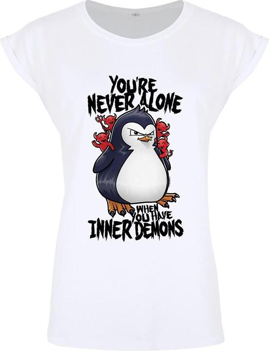 Actual product image Psycho Penguin You're Never Alone When You Have Inner Demons TShirt (XXL)