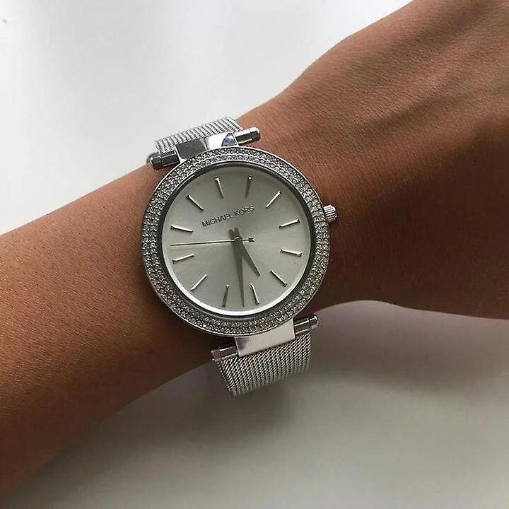 Produktbild Michael Kors Silber Zirkonia (Analoguhr, 38 mm)