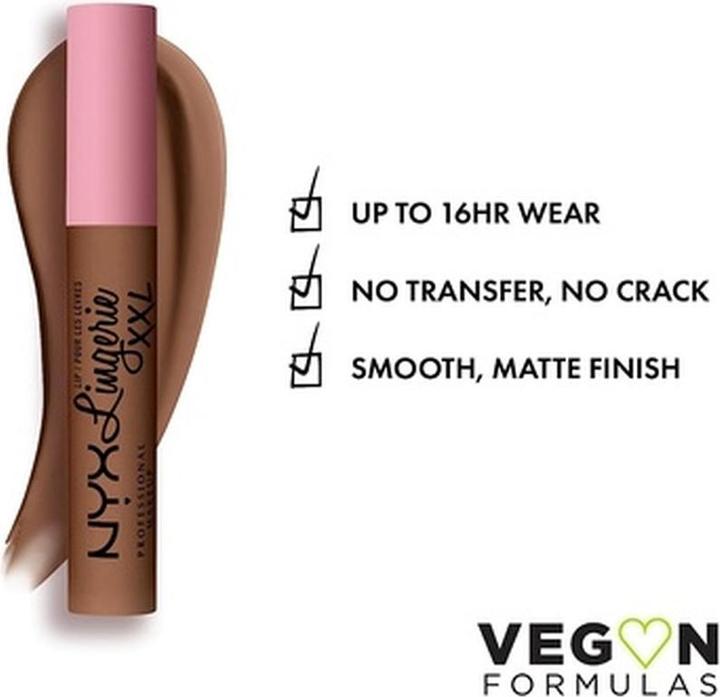 Image du produit NYX Professional Make-Up Lip Lingerie XXL Hot Caramelo (25 Hot Caramelo)