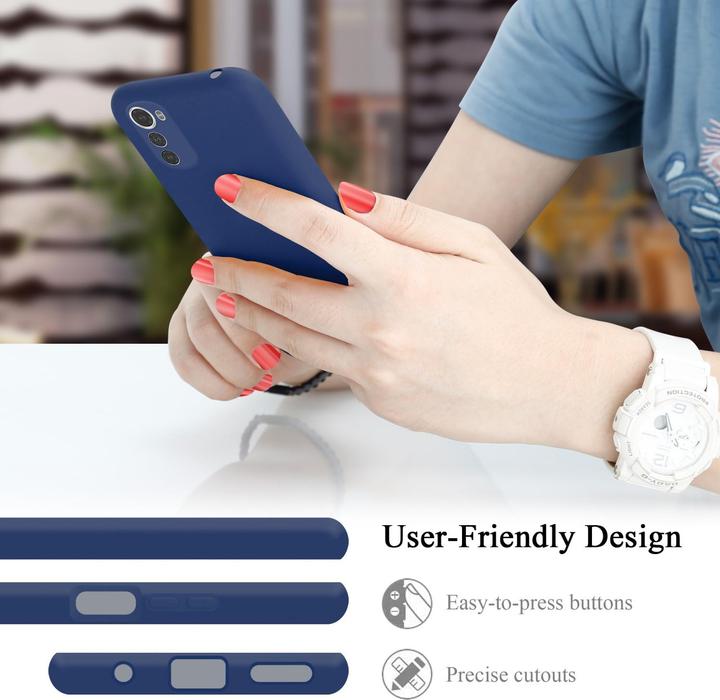 Image du produit Cadorabo TPU Liquid Silicone Case Housse pour Motorola MOTO E32 4G / E32S (Motorola Moto E32s)