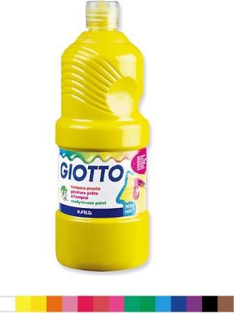 Actual product image Giotto Gouache Tempera black 24 (Black, 1000 ml)