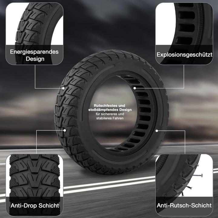 Image du produit Yinuohua E-Scooter Vollgummireifen Set