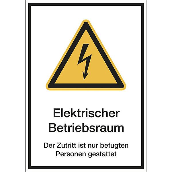 Actual product image Marahrens Combination signs with text, LxH 210x297mm, VE 10 pcs, Electrical operating room