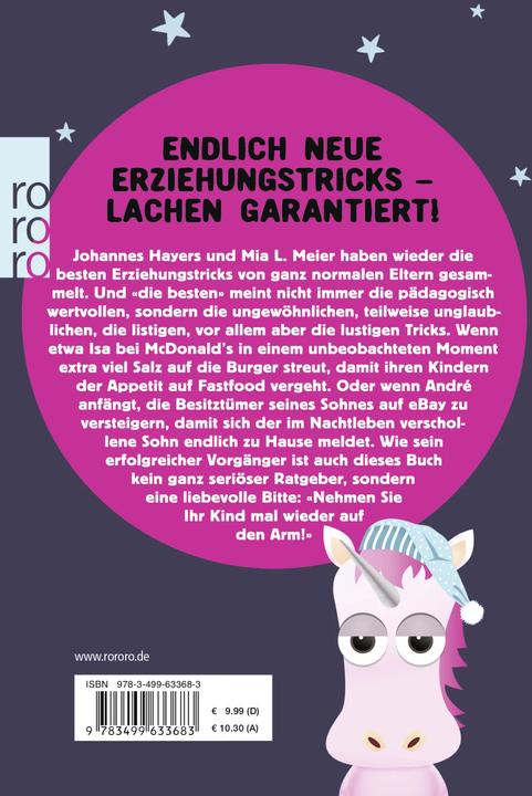 Produktbild Ab ins Bett, sonst stirbt ein Einhorn! (Deutsch, Johannes Hayers, 2018)