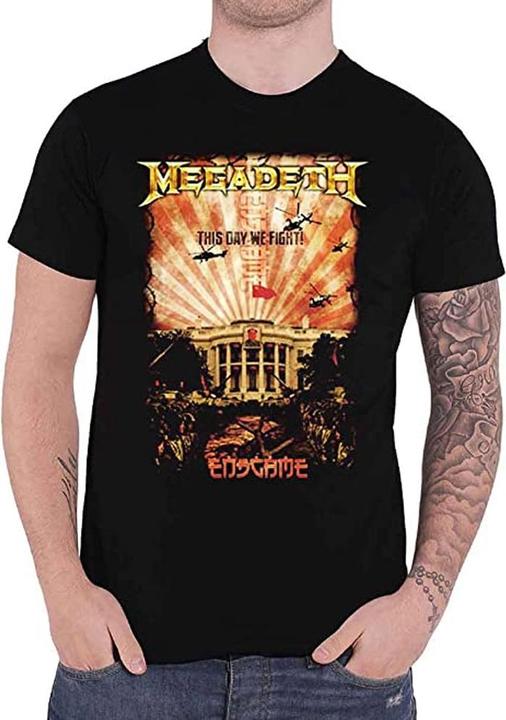 Immagine prodotto Megadeth Maglietta da adulto China Whitehouse con stampa sul retro (XXL)