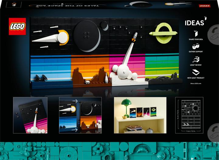 Actual product image LEGO Ideas - Stories from the Space Age (21340, LEGO Ideas, LEGO Rare Sets)