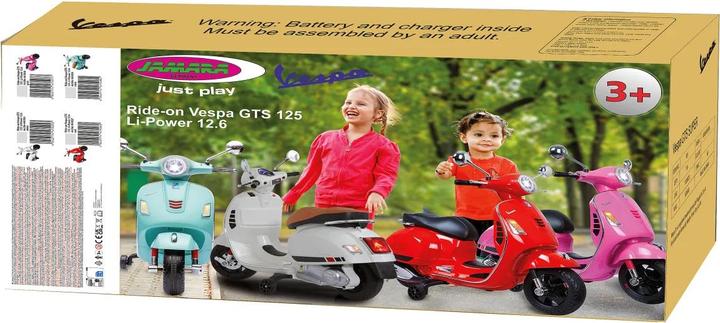 Produktbild Jamara Ride-on Vespa GTS 125 mintgrün Li-Power 12.6 (12.60 V)