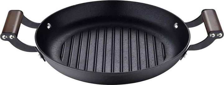 Immagine prodotto MasterPRO Piastra per grigliare (28 cm, Padella grill, Ferro)